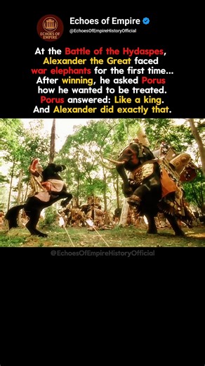 When Alexander the Great faced war elephants...