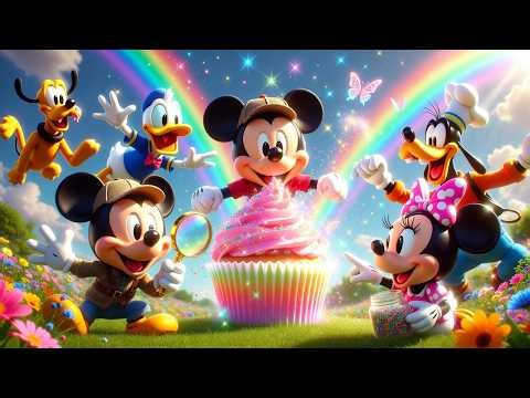 🧁🔎 Mickey Mouse Finds the Missing Cupcake | Fun Mystery Adventure for Kids 🔎🧁