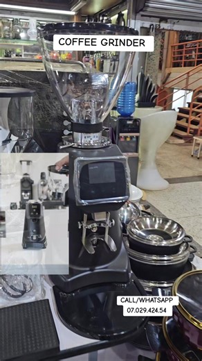 Upgrade your coffee game with the this coffee Professional Grinder! ☕✨ Equipped with 64mm titanium burrs and a precision touch-screen timer, it’s built for consistency and speed. Whether for your cafe or a pro-level home setup, this is the one. 📍 Visit us at Kubwa Home Commodities to grab yours! #kubwahomecommodities #coffeegrinder #baristalife #espresso #fyp