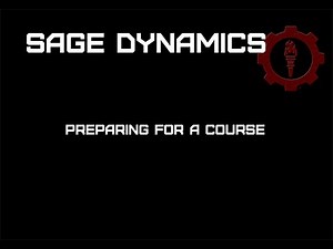 Preparing for a training class