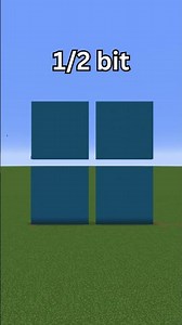 Minecraft Windows 11 64 bits 32 bits 16 bits 8 bits 4 bits 2 bits 1 bit