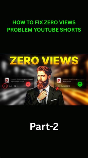 YouTuber on Instagram: "How to Fix ZERO Views Problem on YouTube Shorts . . Credits - YT DOSE ( Youtube ) . . #algorithmhack #youtubechannel #tutorial #editing #gamingchannel #trendingreels #viralreels #automation #faceless #niches #videogaming #editingtips #capcut #monetize #leonardoai #ai #aiart #artificialintelligence #aitools #aiphoto #chatgpt #creatorgrowth #ytshorts #reelstips #facelesschannel #youtubegrowth #viralcontent #contentcreation #reelshacks #techtools"