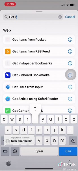 Using a Tutor App to Create Shortcuts on Smartphone