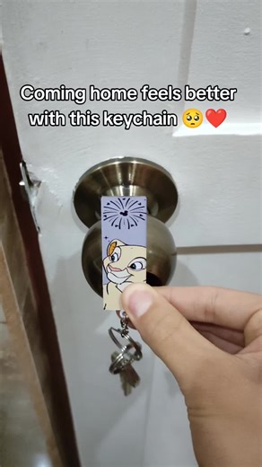 Cute keychain for your everyday routine ❤️ #keychain #keyholder #homedecor
