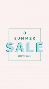 33K views · 236 reactions | The sun’s out and so are the savings!☀️ From zesty citrus oils to skincare favourites, plus essential supplements and throwback merch, it’s a warm-weather treasure trove. Our Summer Sale is coming soon! Ready for a sneak peek? Comment below what you're most excited for. #doTERRAEurope #SummerSale #EssentialOils | doTERRA Essential Oils Europe | Facebook