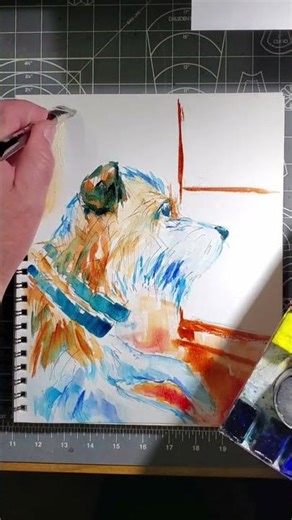 Simple Background Painting: Easy Art Tutorial!