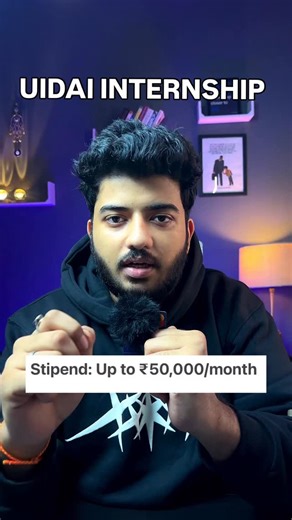 Aditya Singh | Internship | Job | Career | Skill on Instagram: "UIDAI Internship 2025 The Unique Identification Authority of India (UIDAI) has opened applications for its official Internship Programme! Here’s everything you need to know before applying: Who Can Apply - You must be an Indian Citizen with a minimum of 60% marks (or 6.0 CGPA). - Graduate (Final or Pre-final year) or recently graduated (within 6 months) in Technical fields such as B.Tech, B.E., B.Design, B.Graphic, etc. - Postgradua
