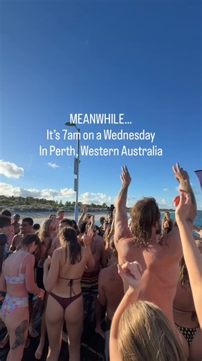 Hey, wanna get cold nips? on Instagram: "JUST ANOTHER @cold_nips MID WEEK SUNRISE MORNING 💦☀️ in Perth, Western Australia 🦘 SEE YA NEXT WEEK LEGENDS!!"