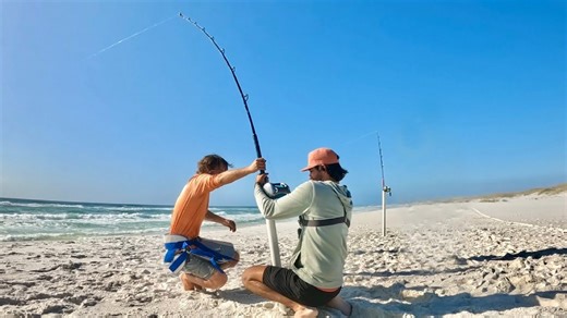 Fisherman faces most intense battle ever against a massive predator