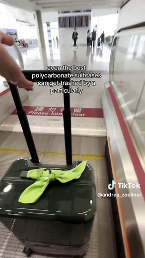 Fixing a cracked hardshell suitcase! #diy #traveltiktok | suitcase