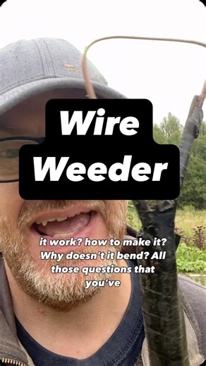 Baltic Homesteaders | Latvia on Instagram: "My Wire Weeder - how to use it and how to make it. The ultimate cultivation tool for no dig gardening. #gardeningtools #cultivation #dārzs #nodiggardening #notill #marketgardening #latvia #eesti #estonia #permaculture"