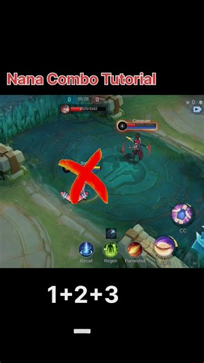 Nana combo tricks that will make you a pro player | Tip And Tricks #mobilelegends