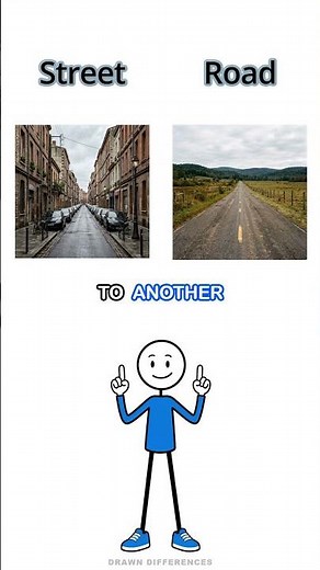 Street vs. Road: They're Not Random