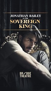 Born to lead. Unfit to rule. Jonathan Bailey returns to the stage from 10 February as Richard II, the charismatic, eloquent and disastrous King 👑 📸 Jason Bell | Bridge Theatre