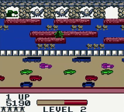 Frogger Gameplay - GBC