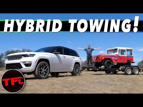 EV Tow Test: I MAX Out The New Jeep Grand Cherokee 4xe Towing On Electricity