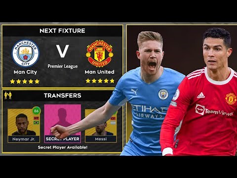 DLS 22 | Manchester City vs Manchester United | Dream League Soccer 2022 Gameplay