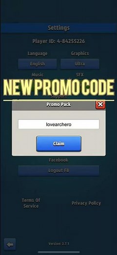 Archero: new promo code