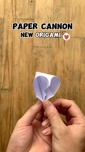 How to fold a super loud exploding paper cannon new 🤯 origami easy👍 #vinhhi | Vĩnh Hí