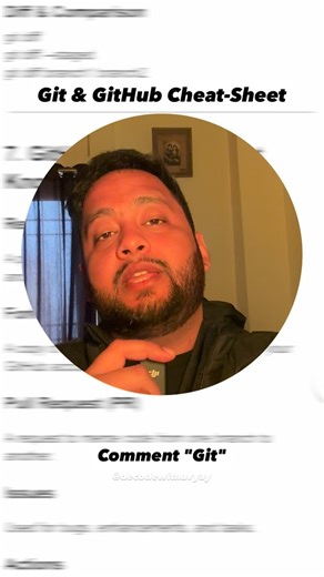 Avyay Pratyush on Instagram: "Git & GitHub 🚀 Comment "Git" for the cheatsheet (Git, GitHub, Version Control, Git commands, DevOps, DevOps Engineer, Software Engineer, Cloud computing, tech, Git tutorial) #git #github #devops #explorepage #viral"