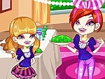 Play Colorful Girls Dinner Party Dress Up | Free Online Games. KidzSearch.com
