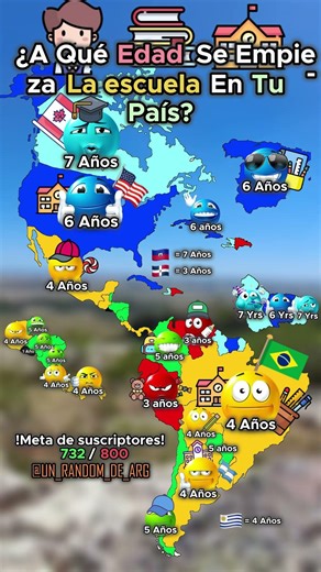¿A Qué Edad Se Empieza La escuela En Tu País? 📚🌍