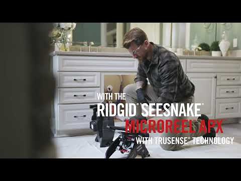 RIDGID® SeeSnake® microReel™ APX™ with TruSense® Technology