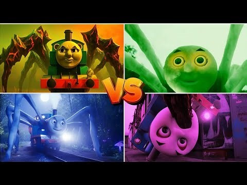 TRAIN THOMAS EXE 🆚 CHOO CHOO CHARLES EXE 🆚 CURSED THOMAS MONSTER ❄️TILES HOP