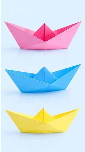 How to fold the classic Origami Paper Boat out of an office A4 paper | No Glue No Tape