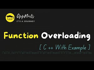 Function Overloading In C++