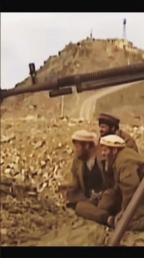 Rare footage of Afghanistan Civil War 1992 to 1996 Military Post #military #afghanwar #short