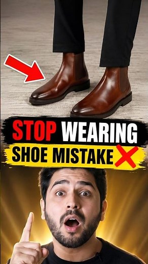 STOP Wearing SHOES ❌ Shoes Fashion Mistakes #shoes #fashion #hunkharsh