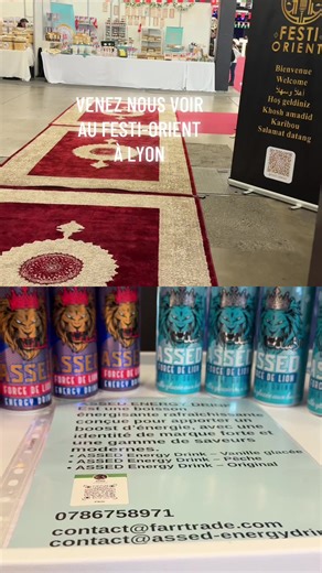 #boissonenergisante #ASSED #lyon #assedenergydrink #boissons @FESTI ORIENT