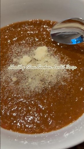 Healthy Slow Cooker Lentil Soup | High-Fiber Dump-and-Go Recipe | By Manna