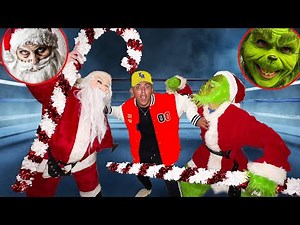 THEY WON'T STOP FIGHTING! (Santa vs The Grinch)