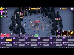 Mage Castle Idle Defense farm gold gems soul FULL VIDEO! build lvl 7 wave 500+ TOP 50 WORLD