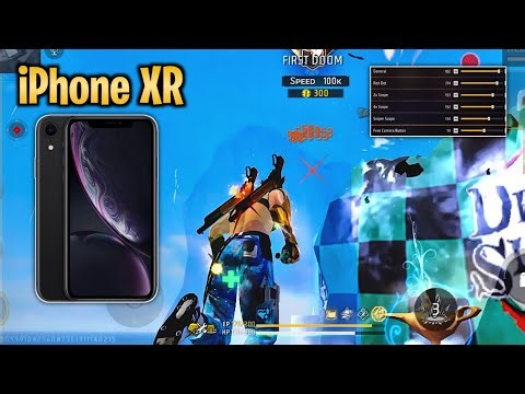 Best Settings 🔥 iPhone Xr Free fire Sensitivity Setting | iPhone Xr Free fire Headshot Setting
