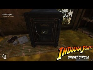 Path of Tigers Lockbox Code Answer | Indiana Jones and the Great Circle