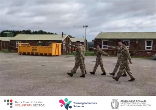 The Pre-Drill Leader Course marks the start of your leadership journey. Through discipline and determination, you will earn the confidence to command and inspire others. Remember that leadership is built, not given. 🇬🇧💪 This training was funded by the Training Initiatives Scheme (TIS) - managed by the Malta Council for Voluntary Sector (MCVS), which is supported by the Ministry for inclusion and the Voluntary Sector (MIV). | Malta Sea Cadets and Royal Marines Cadets