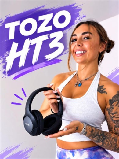 Every workout needs a good playlist. Every good playlist needs HT3. 🎧🔥 #TOZO #paratiiiiiiiiiiiiiiiiiiiiiiiiiiiiiii #Musthaves #fyp #HT3