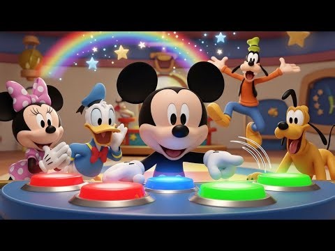 🏠🌈Mickey Mouse Discovers a New Clubhouse Game!| Kids Cartoon Adventure with Minnie, Donald & Friends