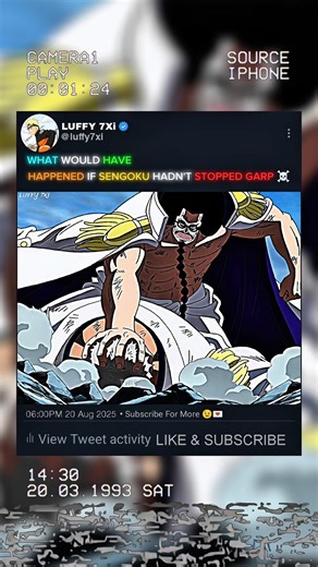 Sengoku Saved Akainu ☠️