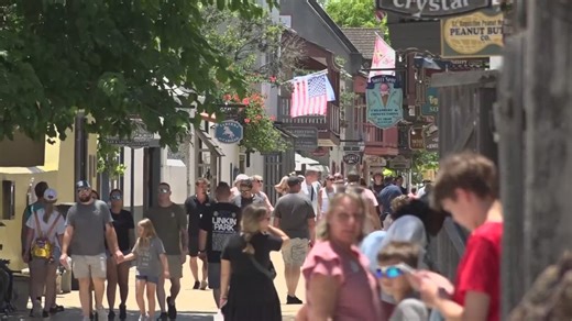 Tourism numbers see slight dip in St. Johns County
