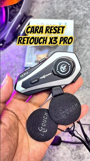 Cara Reset Intercom Retouch x3 Pro #intercom #intercommurah #retouchx3pro
