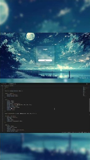 Build a Login Form with HTML & CSS in Just 16 Seconds! 💻✨