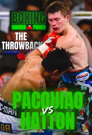 🥊 PACQUIAO vs HATTON | 📺 #TheThrowback | The Battle of East & West 📆Back in 2009, Manny Pacquiao was a phenomenon. After dismantling Oscar De La Hoya in December 2008, he had proven he could carry his power and blistering speed into the welterweight division. Under the guidance of legendary trainer Freddie Roach, Pacquiao had evolved from a wild brawler into a disciplined, devastating puncher. 💪🏼Following his devastating defeat to Floyd Mayweather at 147Ibs, Ricky “The Hitman” Hatton had re