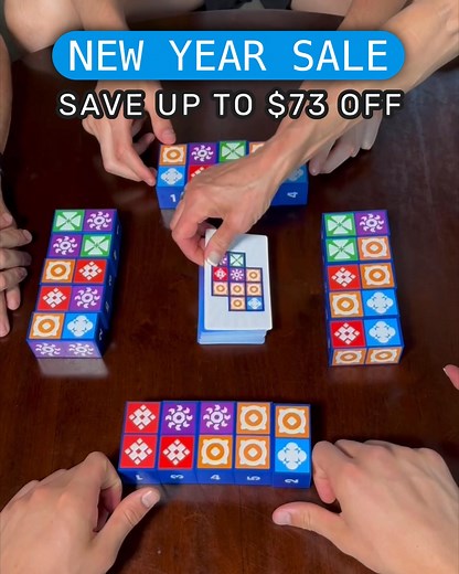 New Year's Sale Ends Soon❗️ The top-rated 2024 board game is on sale!  Takes 1 minute to learn!  Sold out 2x before!  Perfect for all ages! ‍‍‍ Loved by families  A perfect gift ⭐️ 1000+ 5 star reviews | Uzzle Games | Facebook