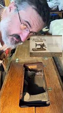 Unveiling a Vintage Singer Treadle Sewing Machine