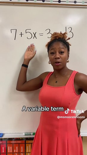 8th Grade Math Part 3 - Solving Equations with Variables on both sides #8thgrademath #math #solvingequations