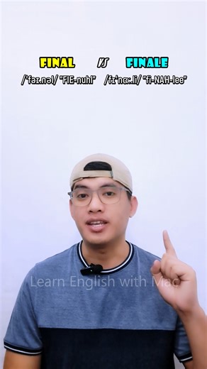 Learn English with Mac on Instagram: "FINAL VS. FINALE #English #englishlearning #englishlanguage #englishvocabulary #englishgrammar #englishonline #englishtips #IELTS #TOEFL #TOEIC #ingles #tefl #EFL #tesol #esl #learnenglish #vocabulary #englishvocabulary"